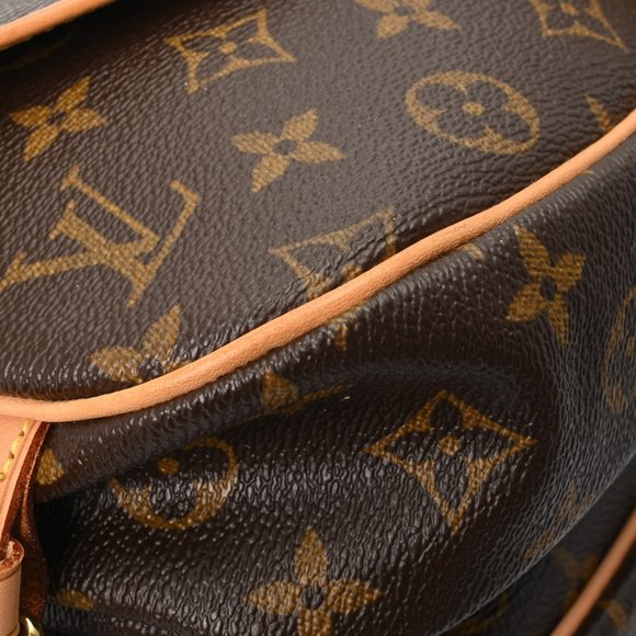 LOUIS VUITTON Authentic Brown Monogram Canvas Shoulder Bag - Picture 8 of 11